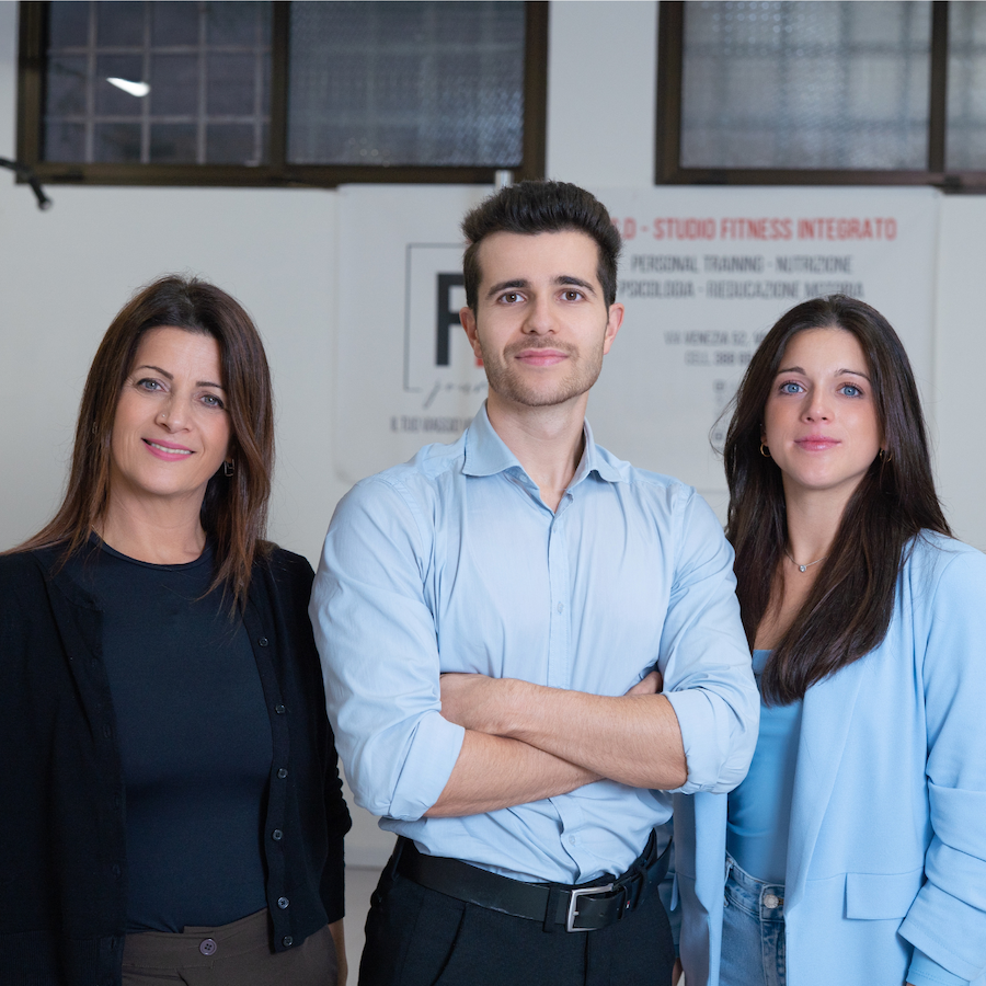 Andrea Bellussi, Emanuela Ferrin e Veronica Pasquestto | FitJourney